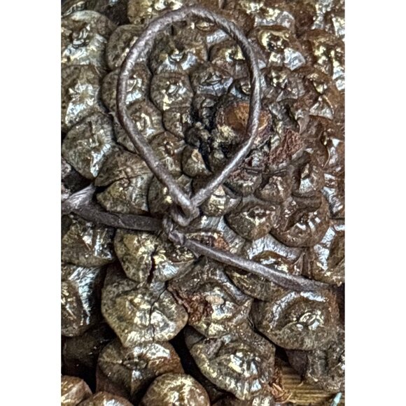 Autumn Pinecone Wreath Decor – Set of 2 - Picture 4 of 4